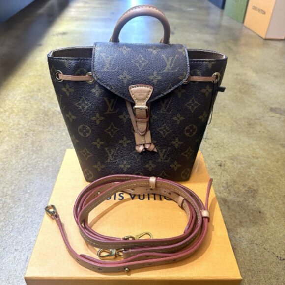 Louis Vuitton Montsouris NM Backpack Monogram Canvas BB -  2020 Model - Picture 1 of 12